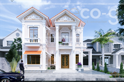 Biệt thự tân cổ điển 2 tầng Hải Phòng